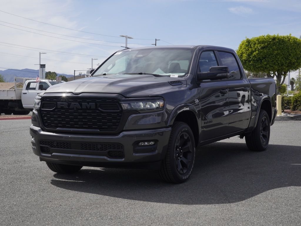 New 2026 Granite Crystal Metallic Clear-Coat Exterior Paint RAM Big Horn Night Edition image 7