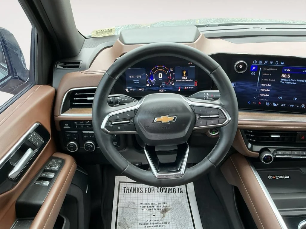 Used 2025 Sterling Gray Metallic Chevrolet High Country image 11