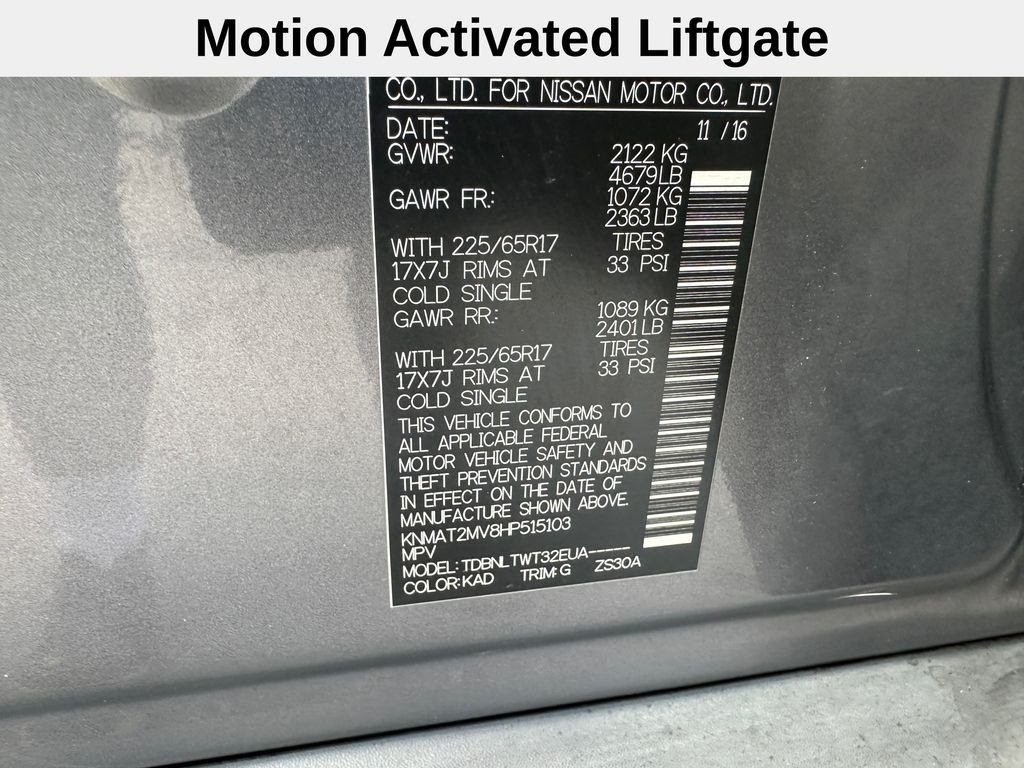 Used 2017 Gray Nissan SV image 12