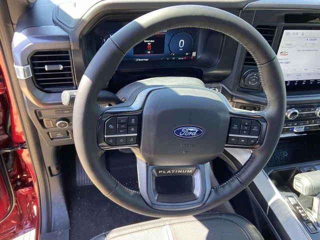 New 2026 Ruby Red Metallic Tinted Clearcoat Ford Platinum image 15