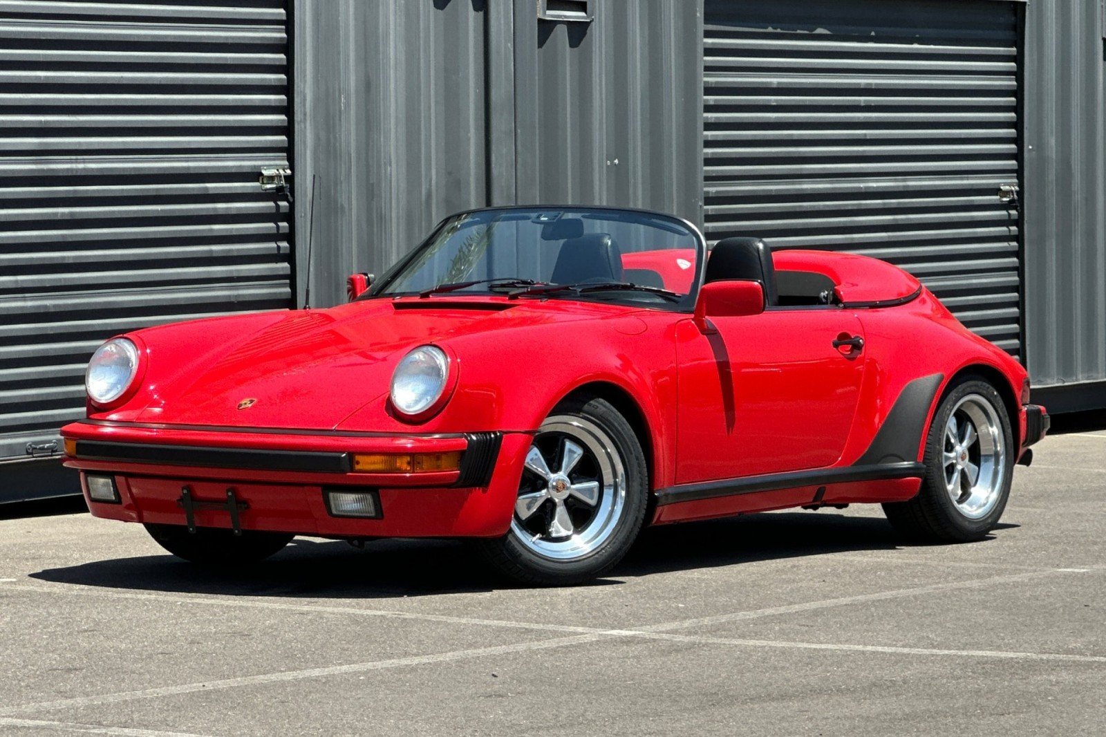 Used 1989 GUARDS RED Porsche Speedster image 1