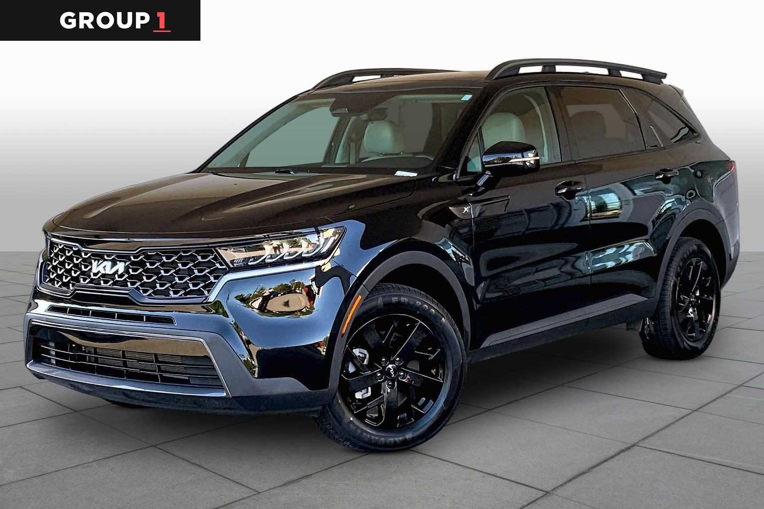 Used 2023 Ebony Black Kia X-Line S image 1