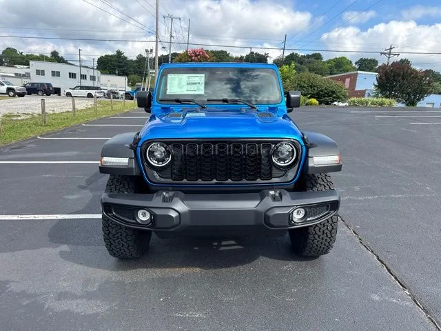 New 2026 Hydro Blue Pearl-Coat Exterior Paint Jeep Willys image 2