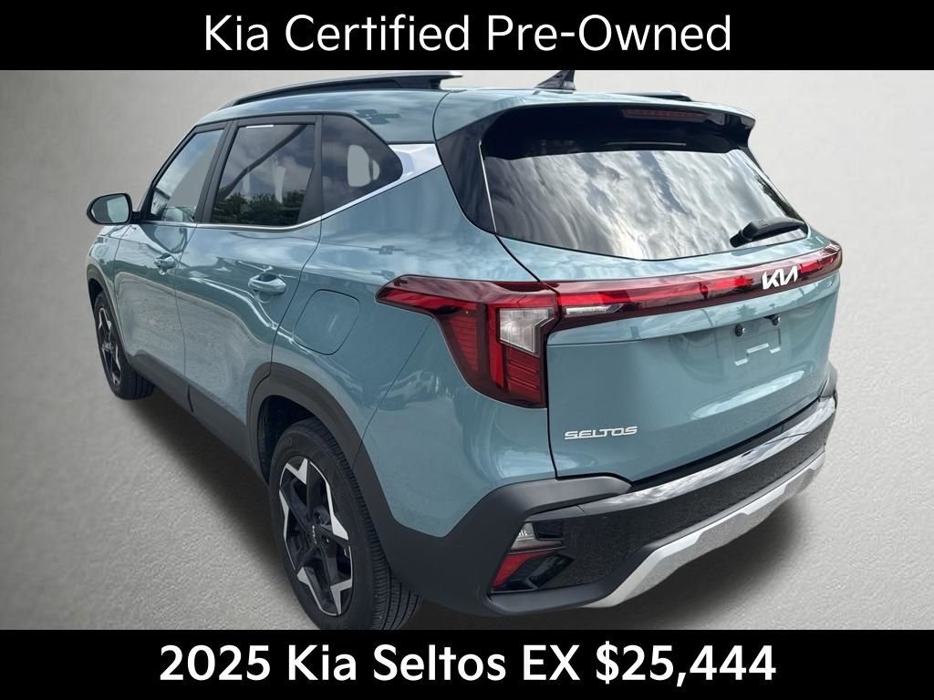 Certified Used 2025 Blue Kia EX image 6
