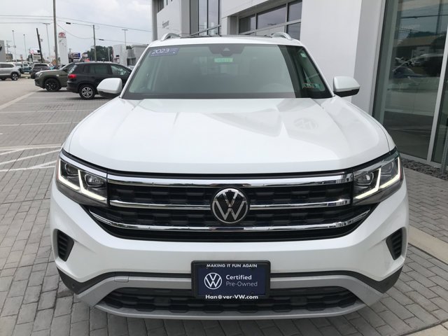 Certified Used 2023 Opal White Pearl Volkswagen 3.6L V6 SEL image 3