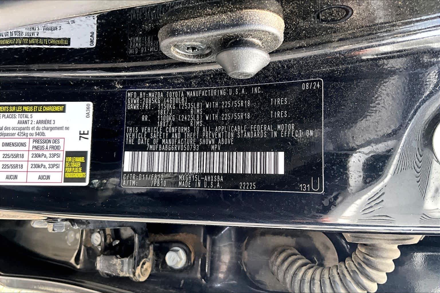 Used 2024 Jet Black Toyota Hybrid Nightshade Edition image 34