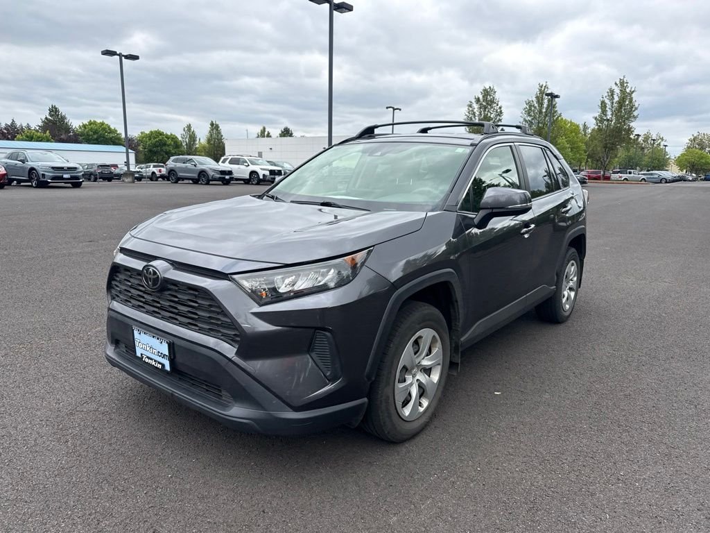 Used 2019 Magnetic Gray Metallic Toyota LE image 3