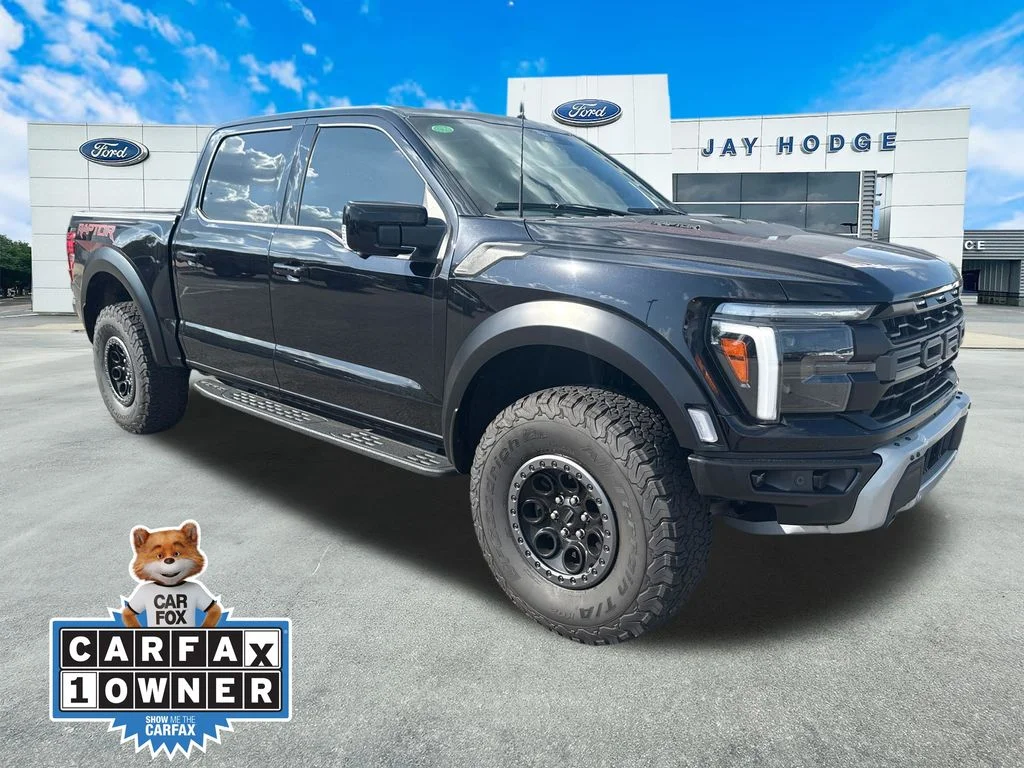 Used 2025 Black Metallic Ford Raptor image 1