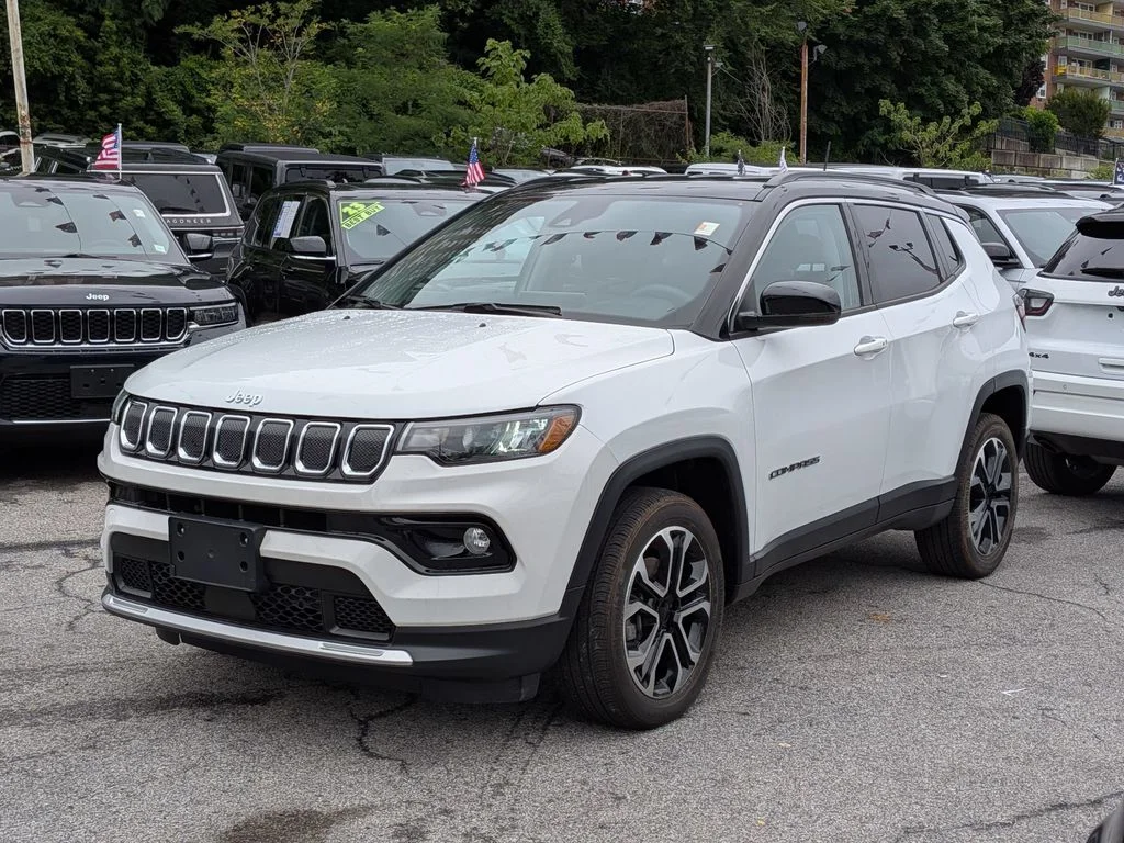 Used 2022 White Jeep Limited image 1
