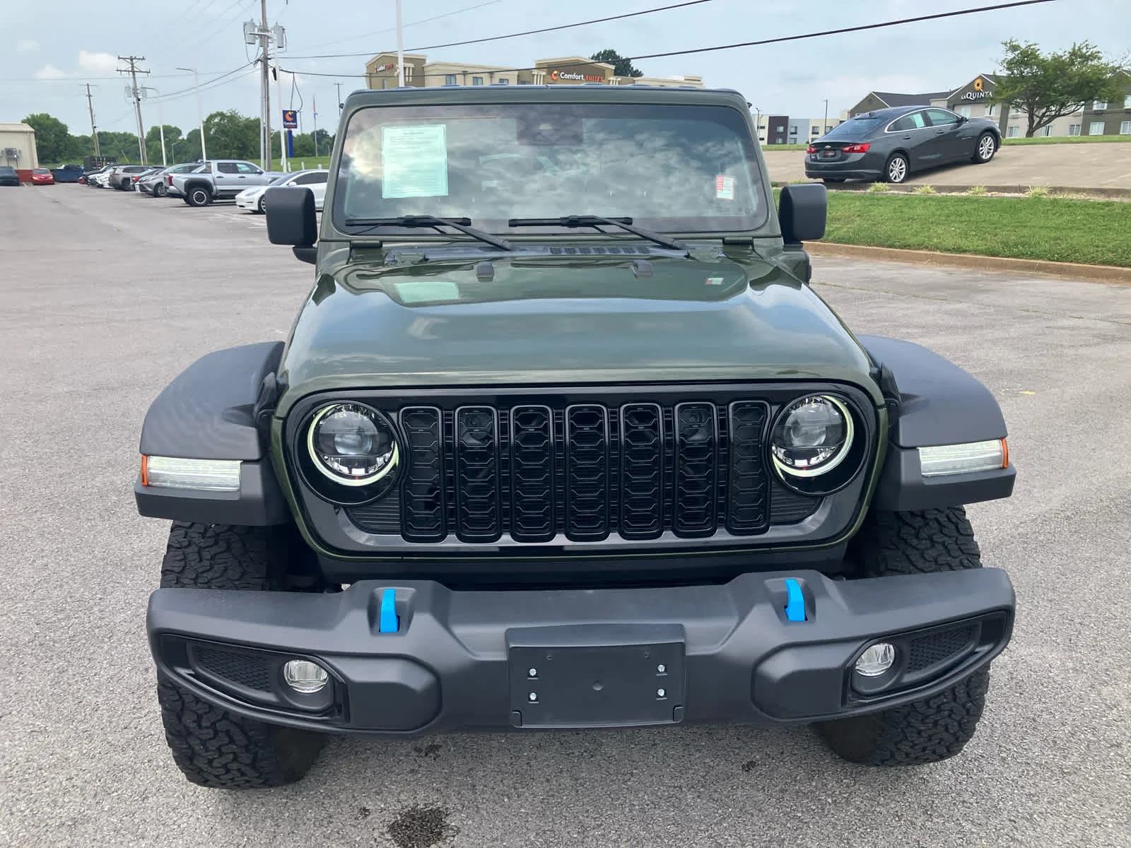Used 2024 Sarge Green Clearcoat Jeep Willys image 2