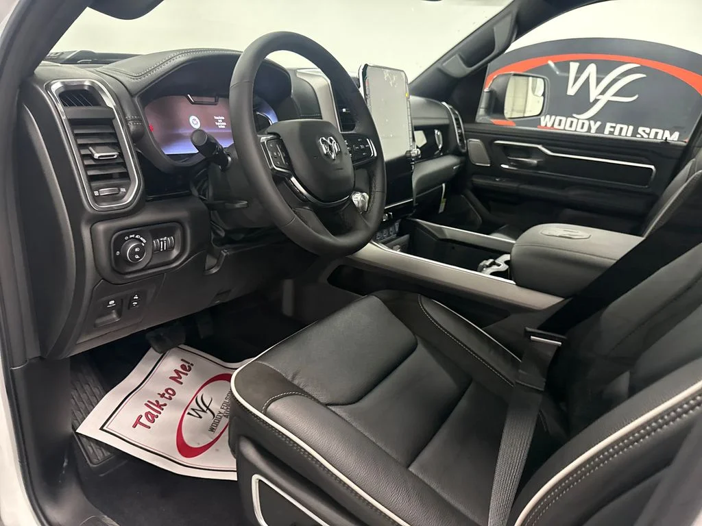 New 2026 Bright White Clear-Coat Exterior Paint RAM Laramie image 10