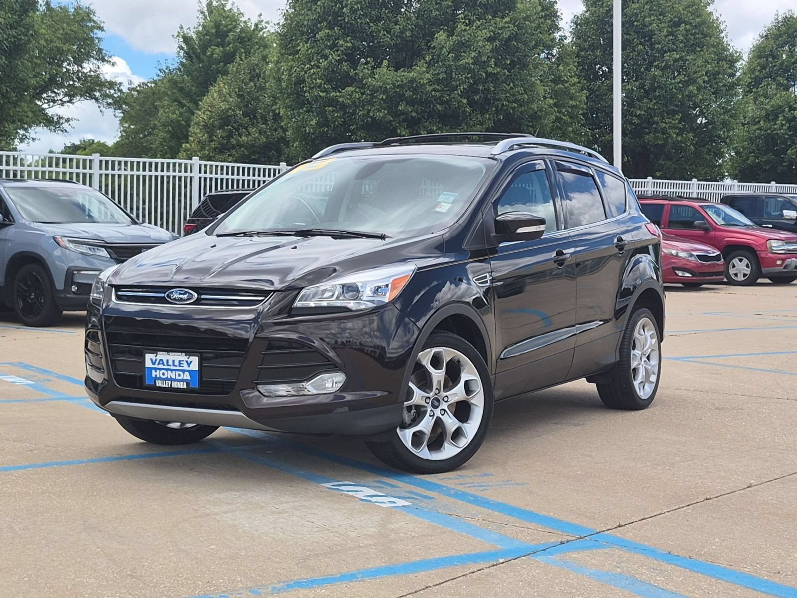 Used 2013 Ford Escape Titanium with VIN 1FMCU9J90DUB91786 for sale in Aurora, IL