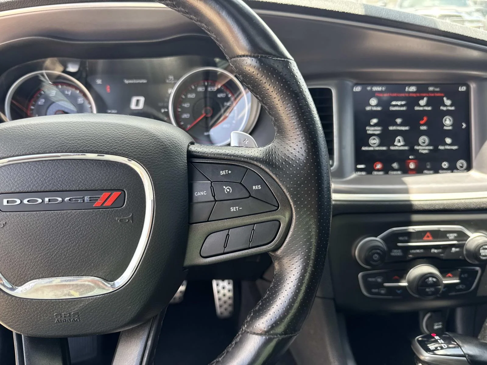 Used 2022 Pitch Black Clearcoat Dodge Scat Pack image 24