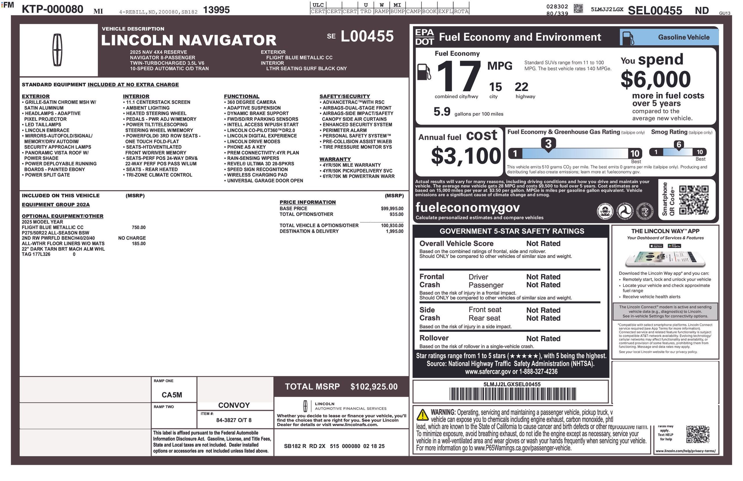 Used 2025 Blue Lincoln Reserve image 28