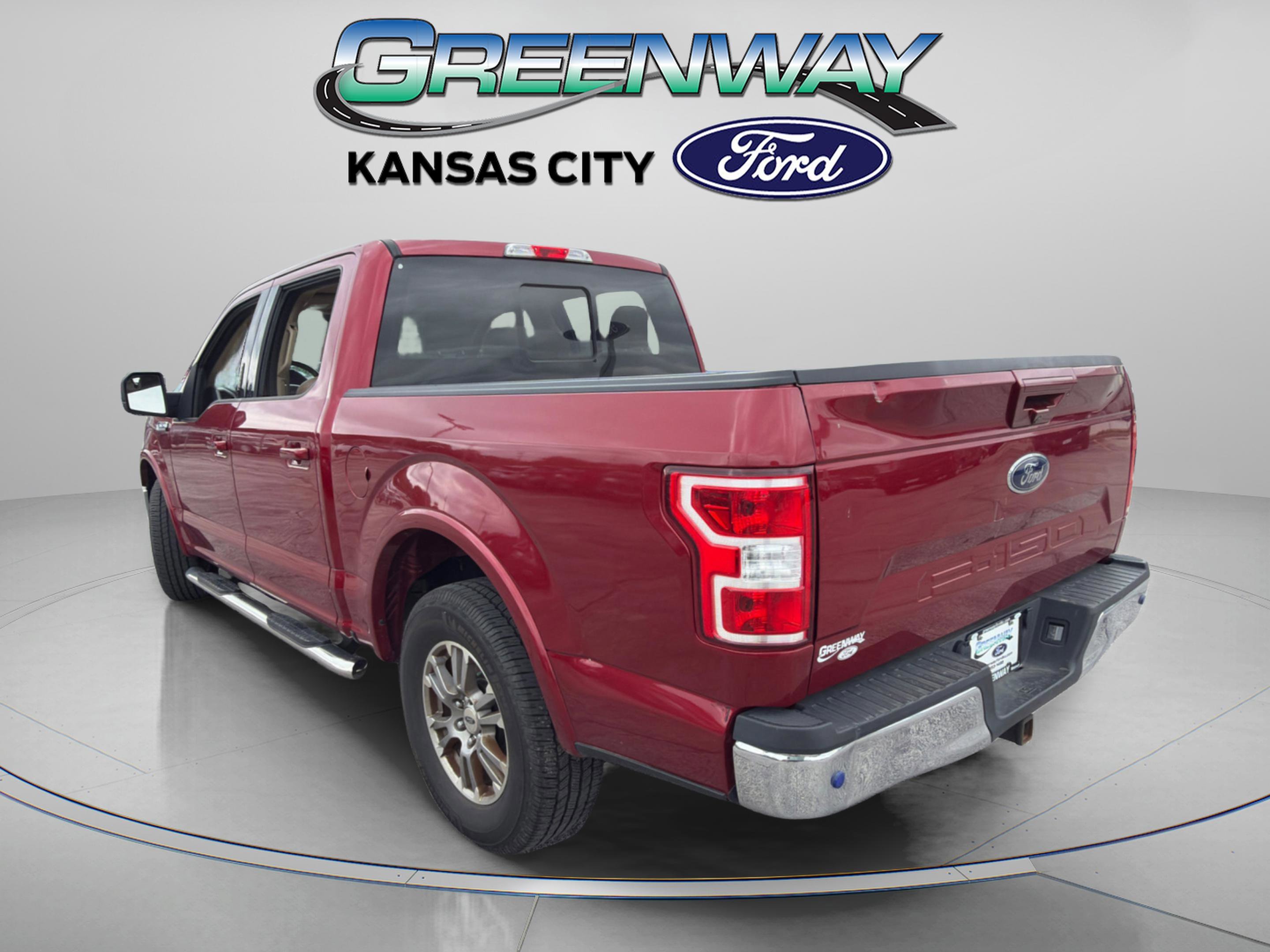 Used 2018 Ruby Red Metallic Ford LARIAT image 6
