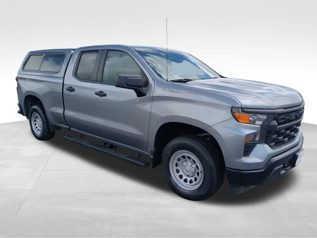Used 2023 Sterling Gray Metallic Chevrolet WT image 9