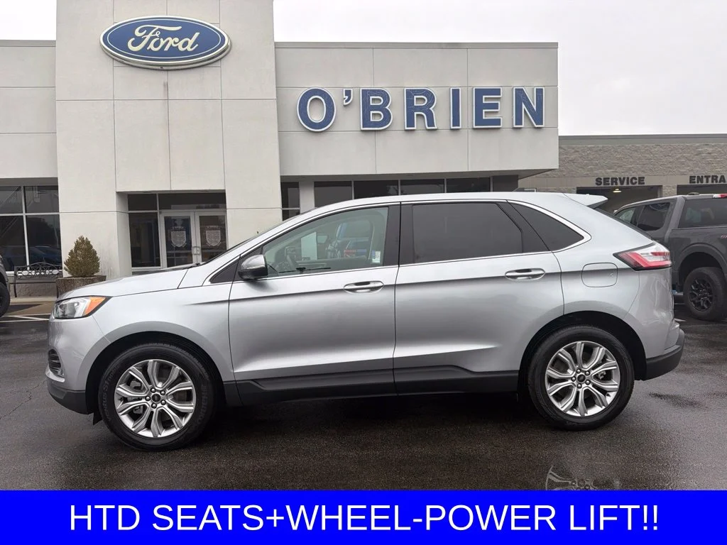 Used 2024 Iconic Silver Metallic Ford Titanium image 2