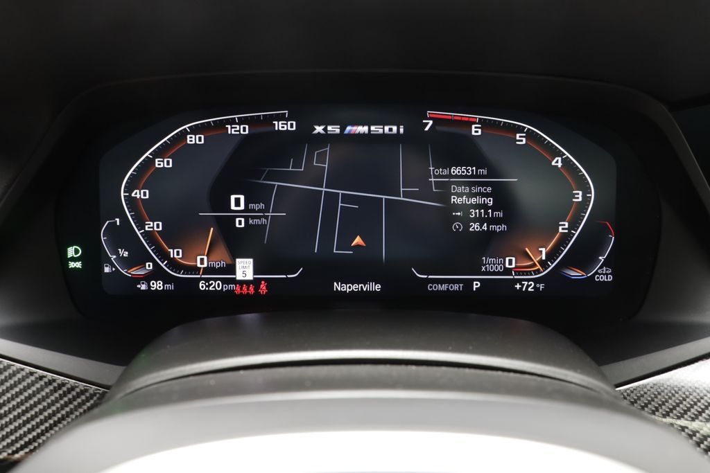 Used 2023 Black Sapphire Metallic BMW M50i image 8