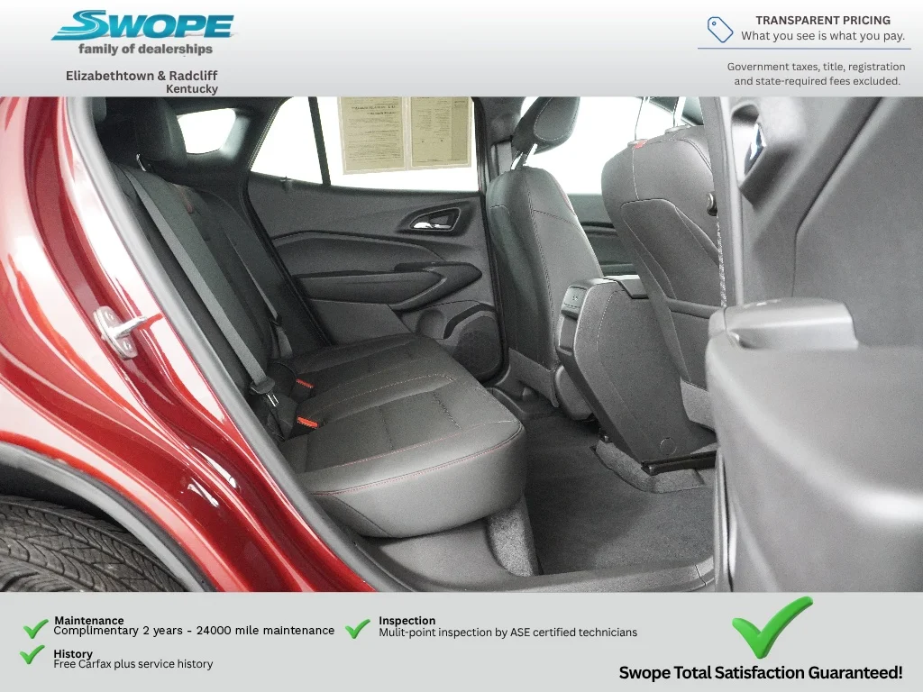 Used 2024 CRIMSON METALLIC Chevrolet 2RS image 9
