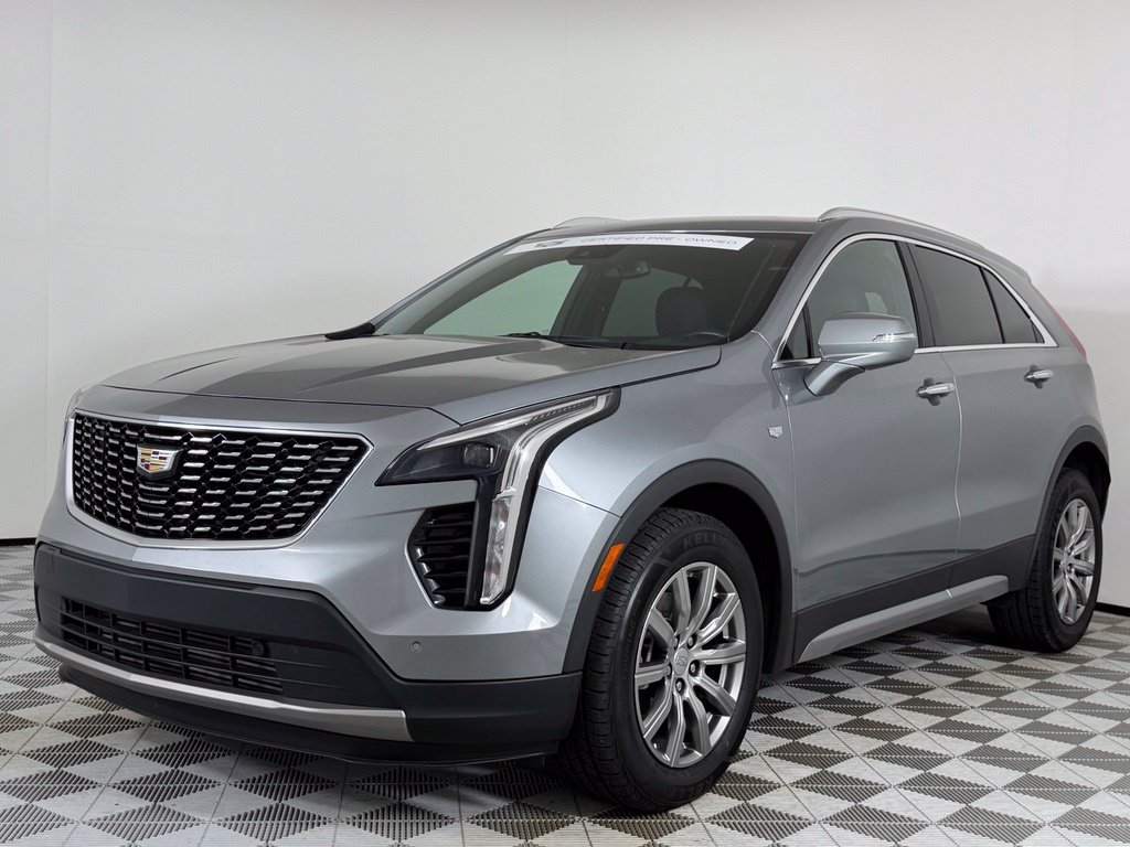Used 2023 Argent Silver Metallic Cadillac Premium Luxury image 3