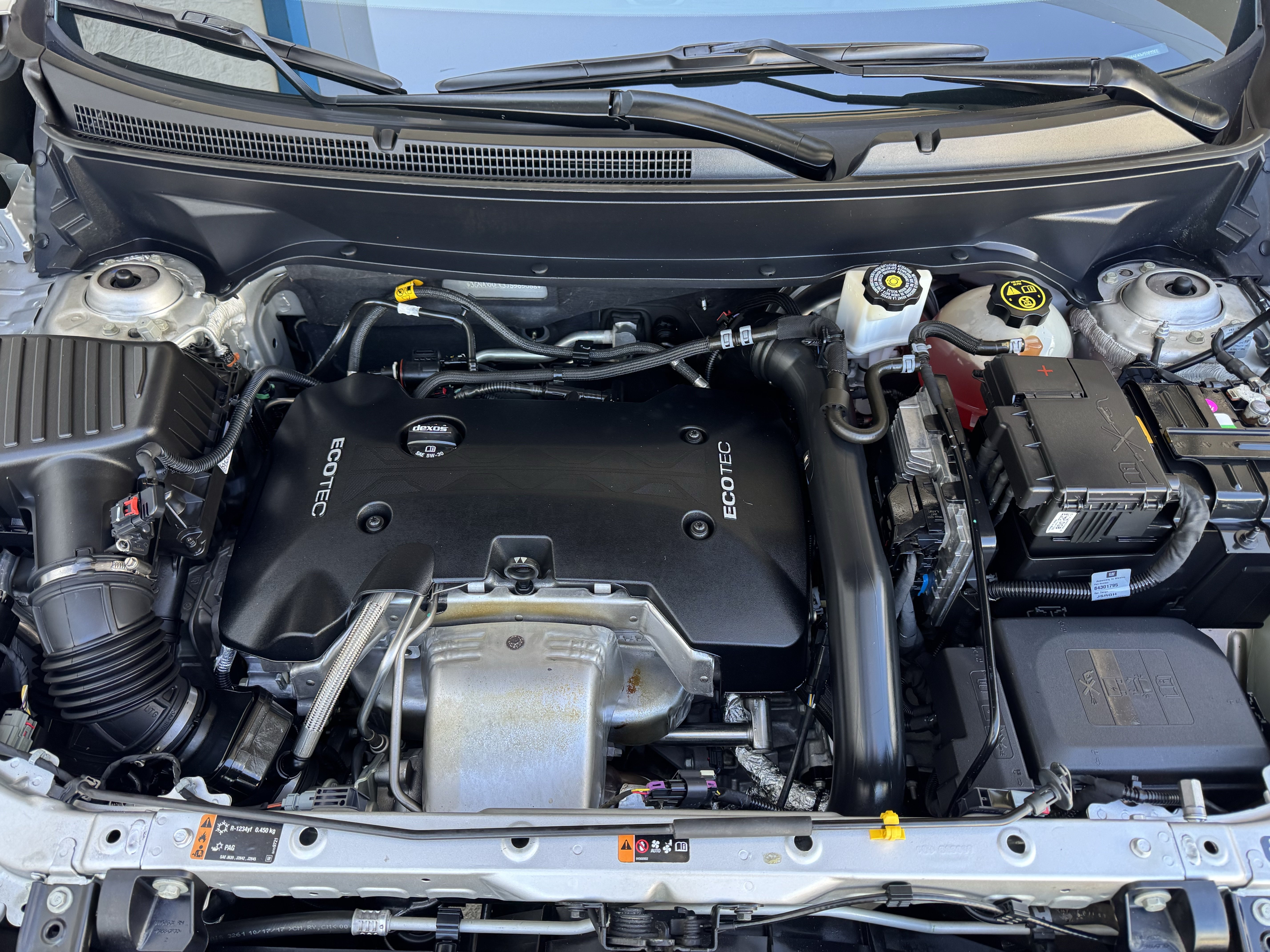 Certified Used 2018 SILVER ICE METALLIC Chevrolet LT image 24
