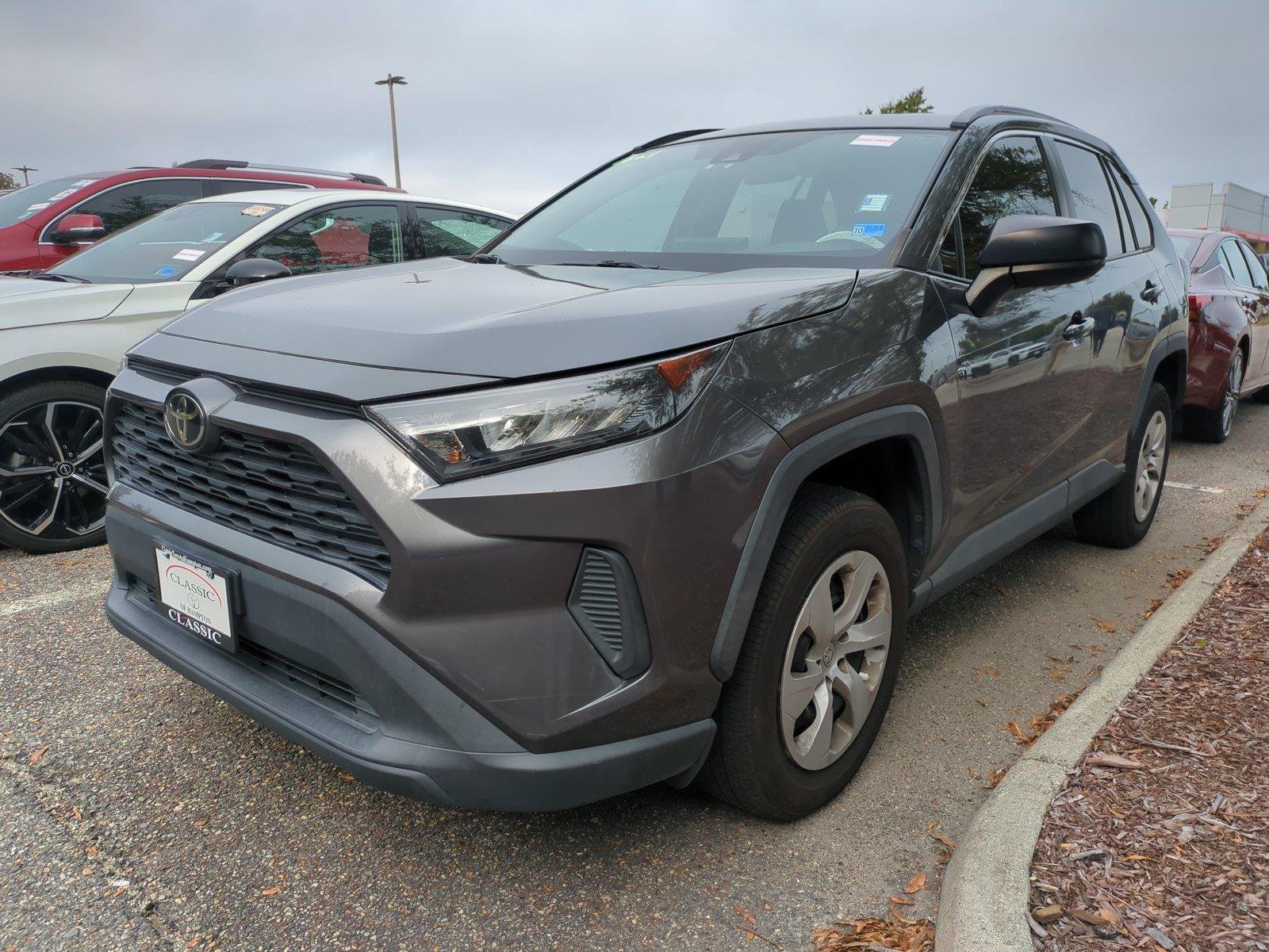 Used 2021 Magnetic Gray Metallic Toyota LE image 4