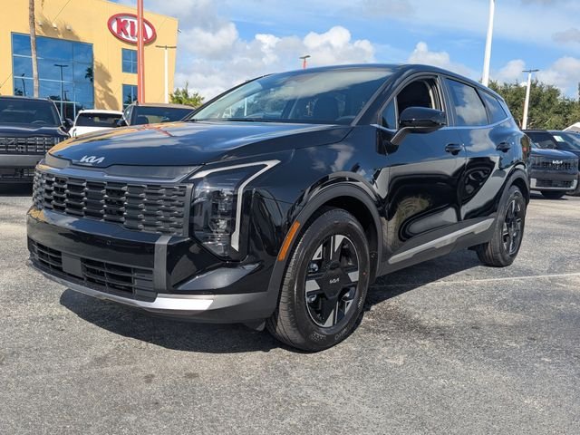 New 2027 Ebony Black Kia LX image 2