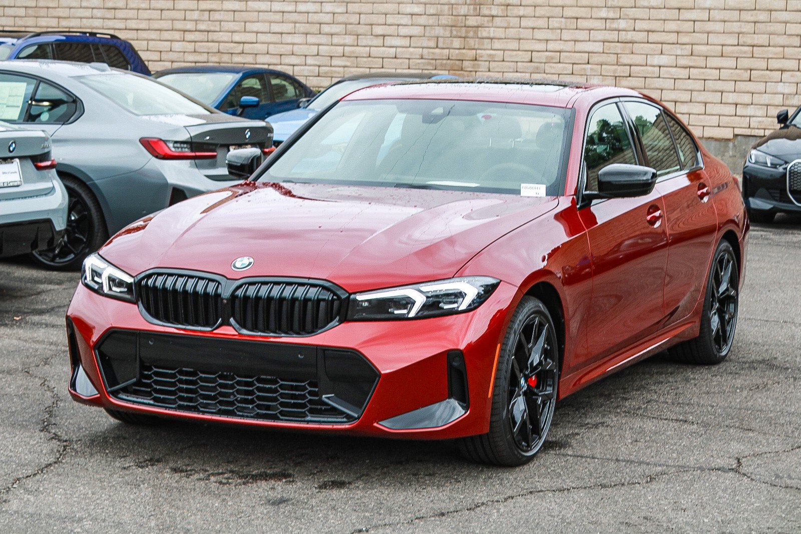 New 2026 Vegas Red Metallic BMW 330i NA image 3