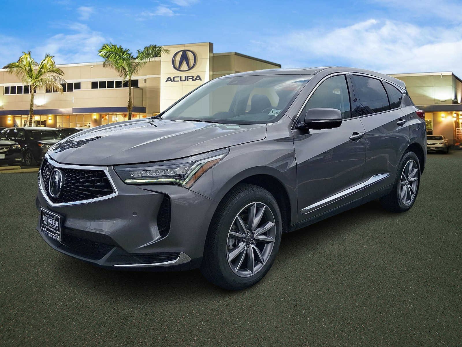 Certified Used 2023 Liquid Carbon Metallic Acura SH-AWD TECH image 3