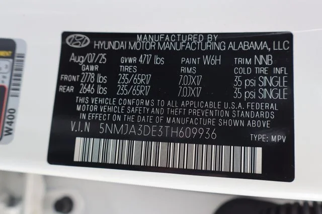Used 2026 White Pearl Hyundai SE image 39
