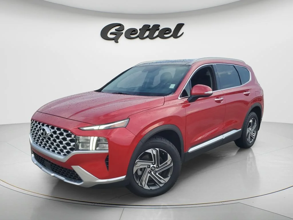 Used 2022 Red Hyundai SEL image 1