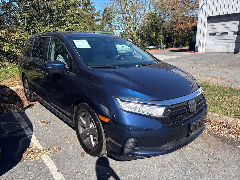 Used 2023 Blue Honda EX image 1