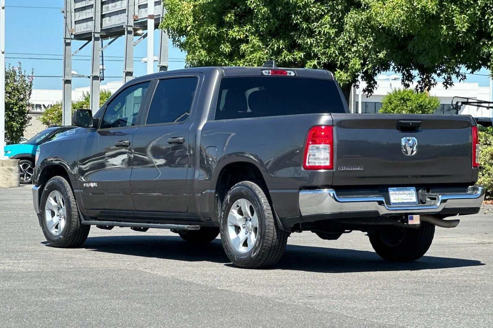 Used 2023 Granite Crystal Metallic Clearcoat Ram Big Horn image 6