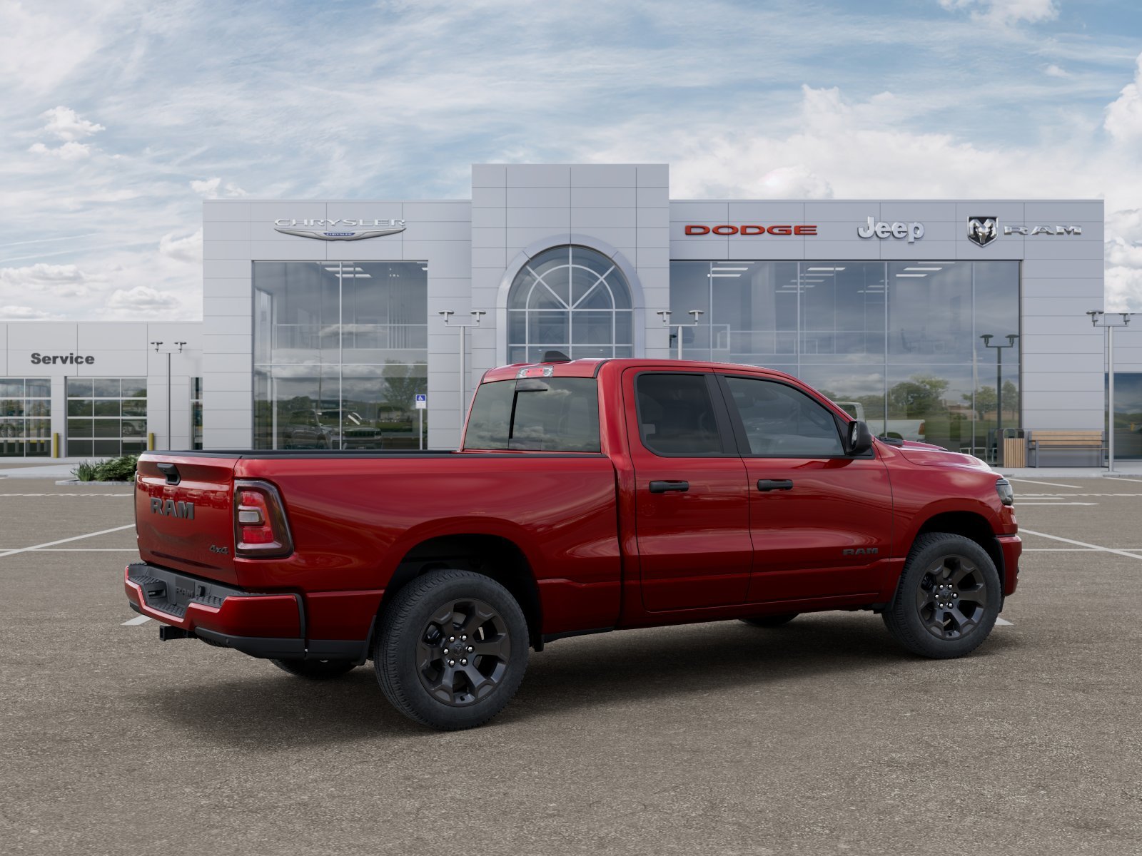 New 2026 Molten Red Pearl-Coat Exterior Paint RAM Express image 30