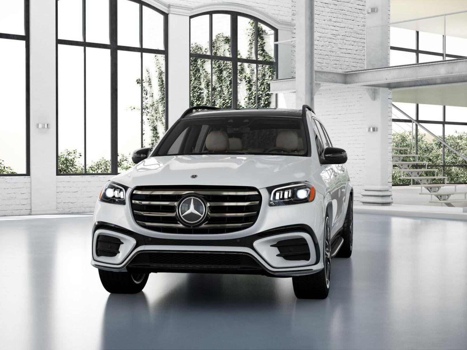 New 2026 MANUFAKTUR Moonlight White Metallic Mercedes-Benz GLS 450 image 42