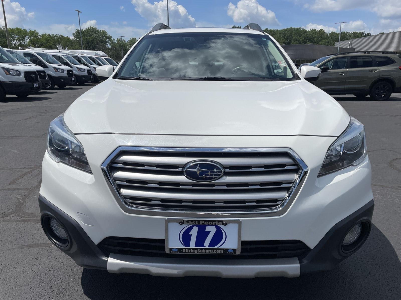 Used 2017 Crystal White Pearl Subaru Limited image 8