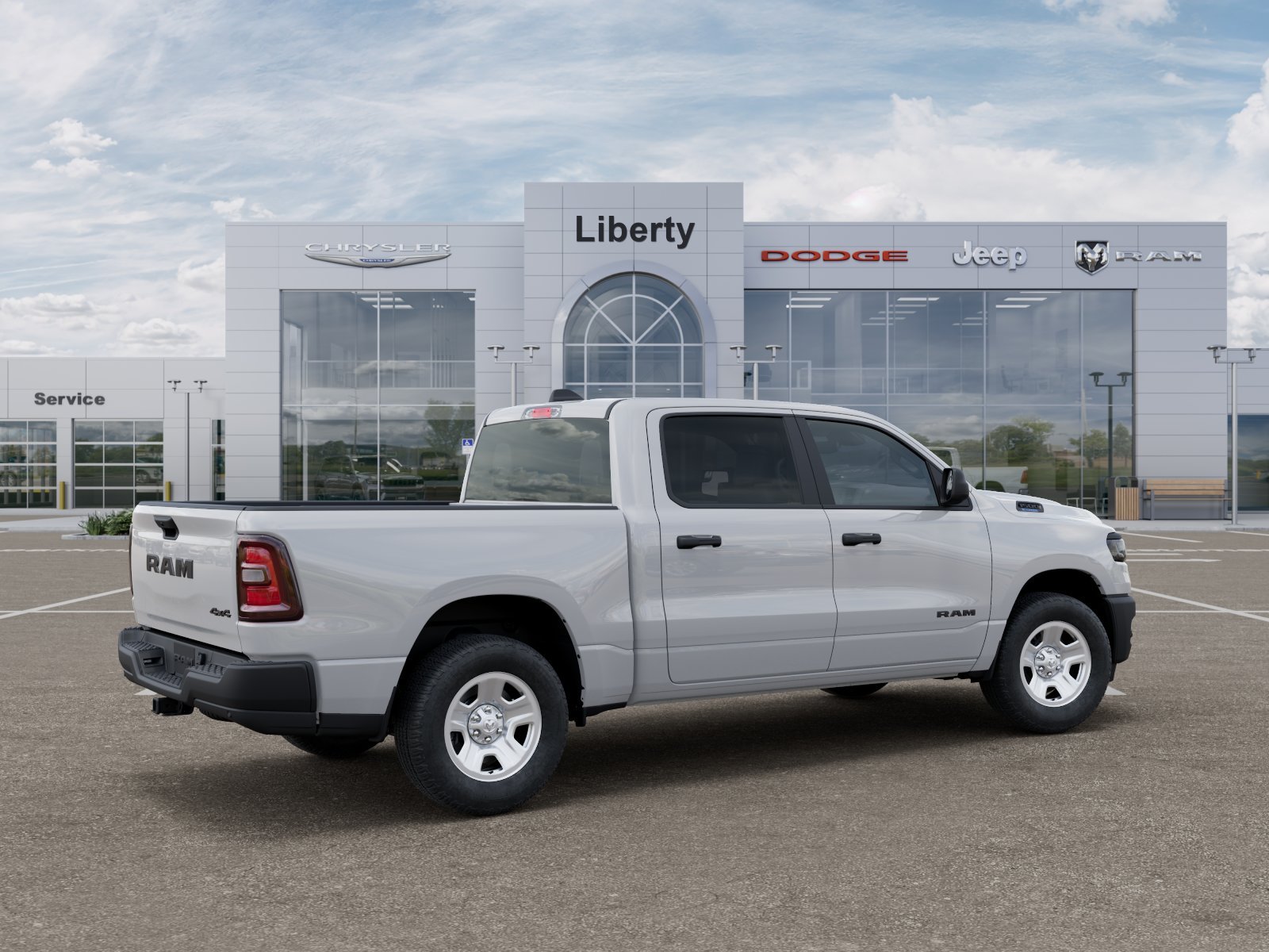 New 2026 Bright White Clearcoat RAM Tradesman image 32