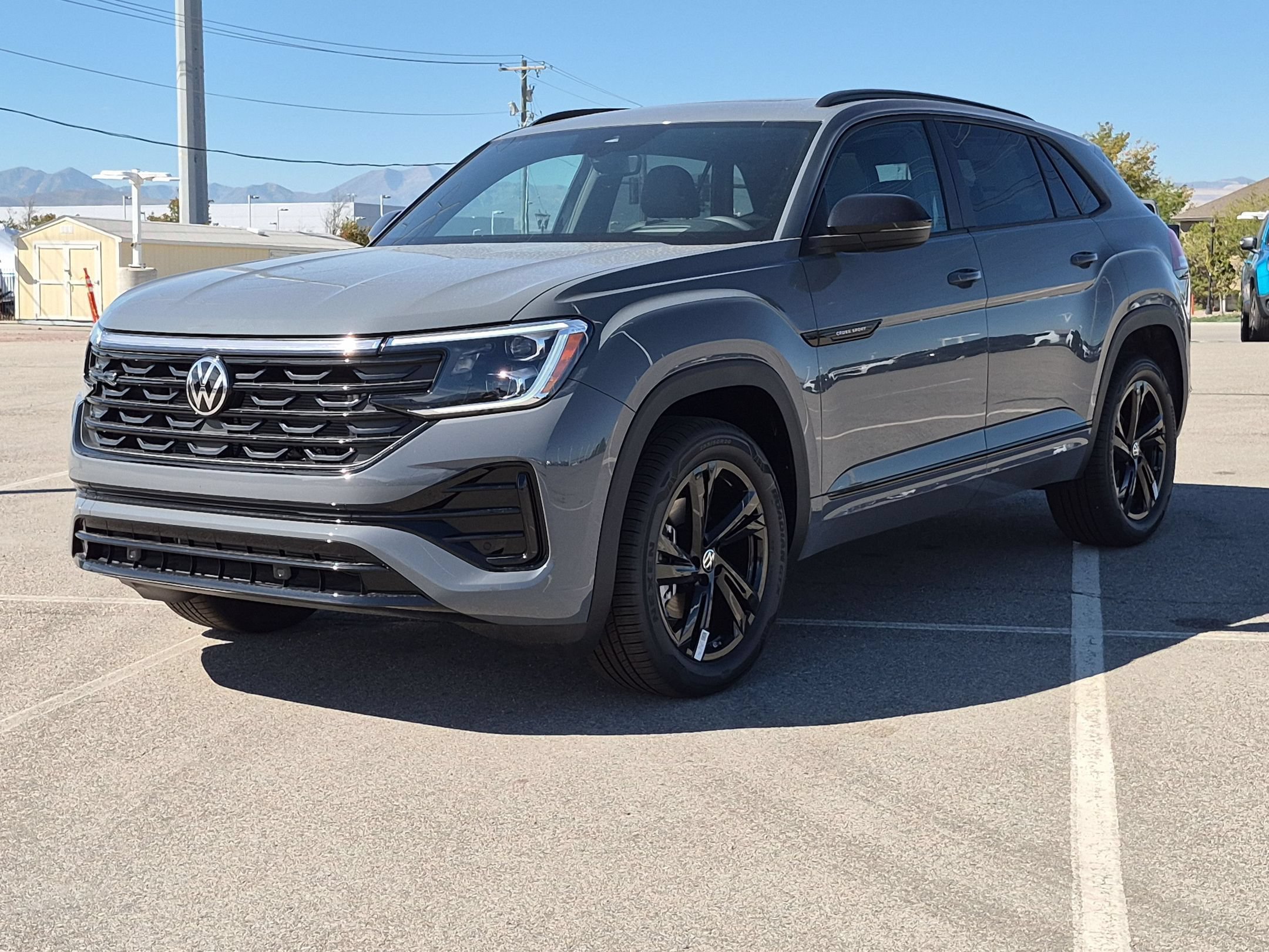 New 2026 Pure Gray Volkswagen 2.0T SEL R-Line Black image 8