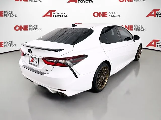 Certified Used 2023 White Toyota SE Nightshade image 8