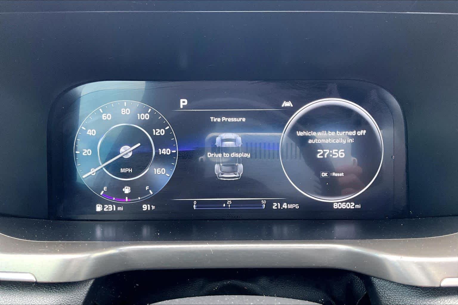 Used 2021 Sapphire Blue Kia SX Prestige image 26