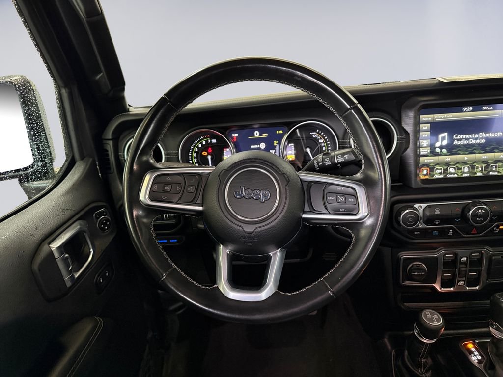 Used 2021 Gray Jeep Unlimited Sahara 4xe image 15