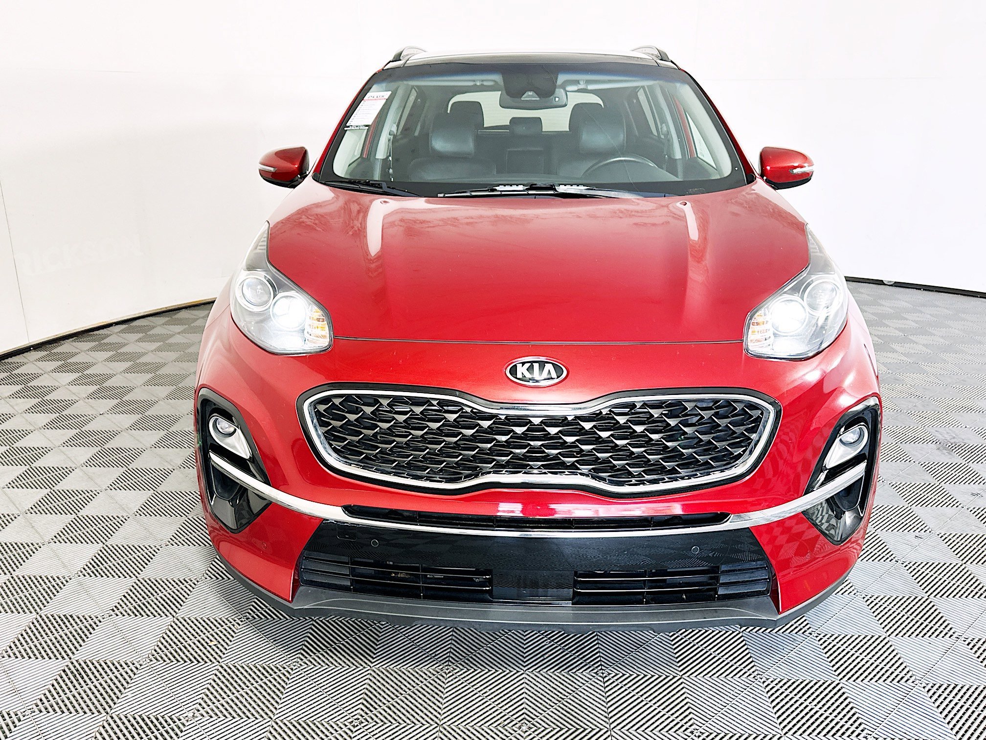 Used 2020 Hyper Red Kia EX image 8