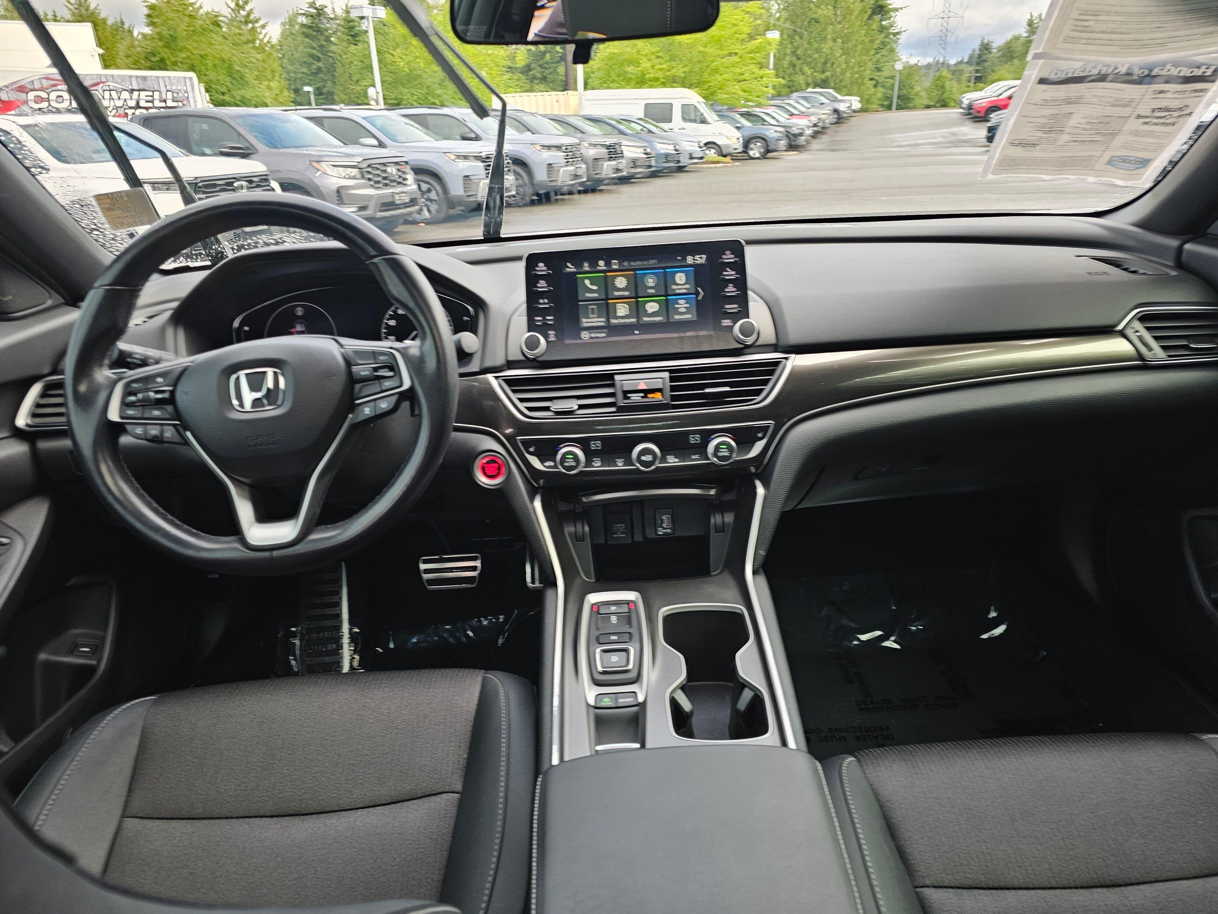 Used 2020 Platinum White Pearl Honda Sport 2.0T image 21