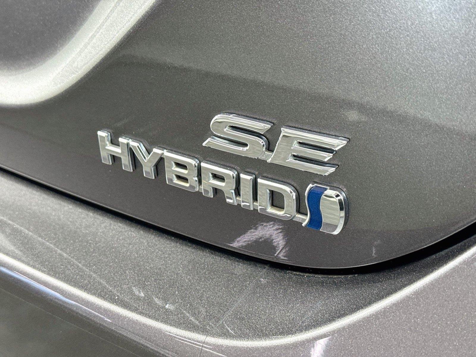 Certified Used 2024 Predawn Gray Mica Toyota Hybrid SE image 13