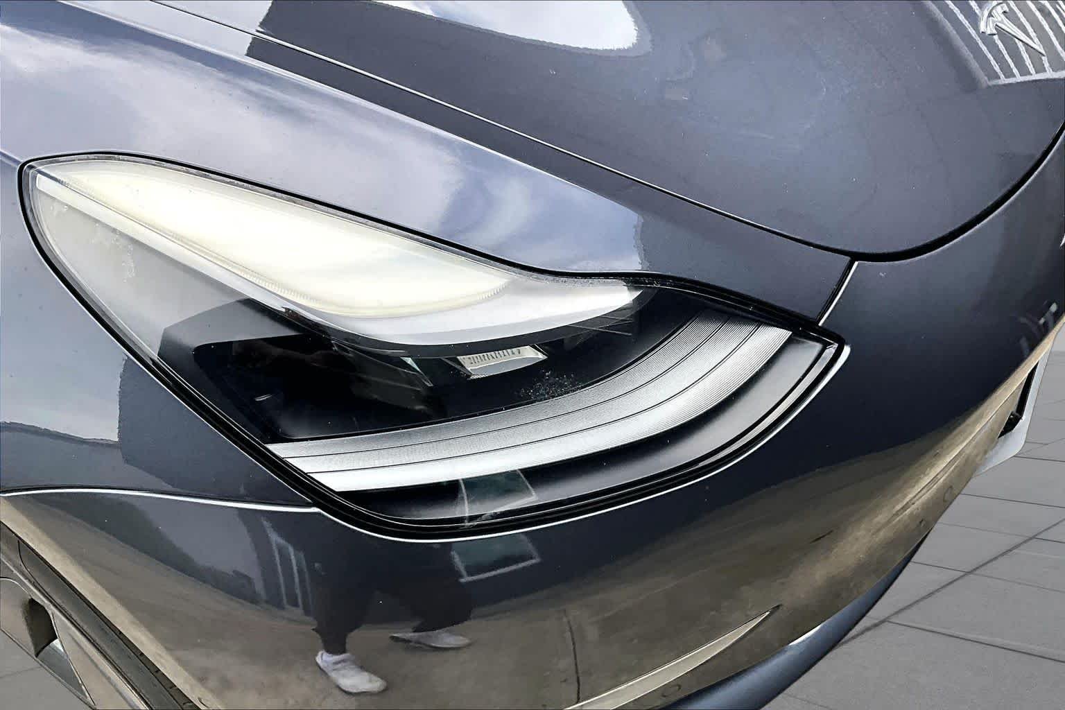 Used 2021 Deep Blue Metallic Tesla Standard Range Plus image 26
