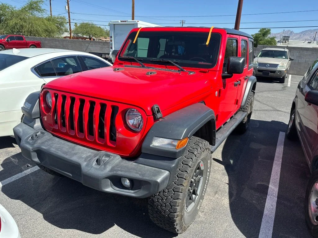 Used 2018 Red Jeep Unlimited Sport S image 11
