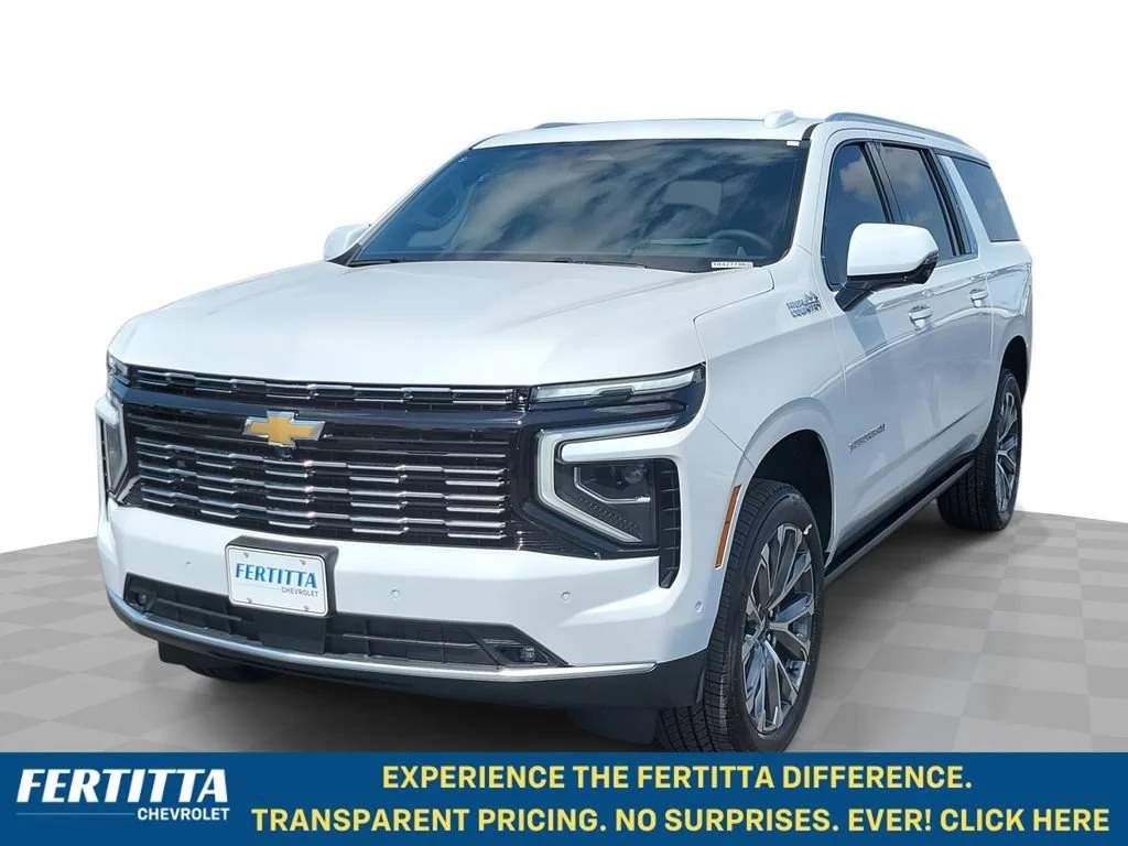 New 2026 Polar White Tricoat Chevrolet High Country image 1