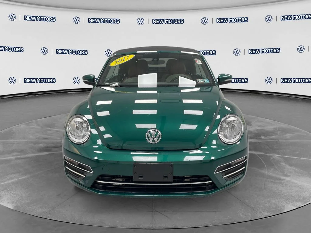 Used 2017 Bottle Green w/ Black Top Volkswagen 1.8T S image 6