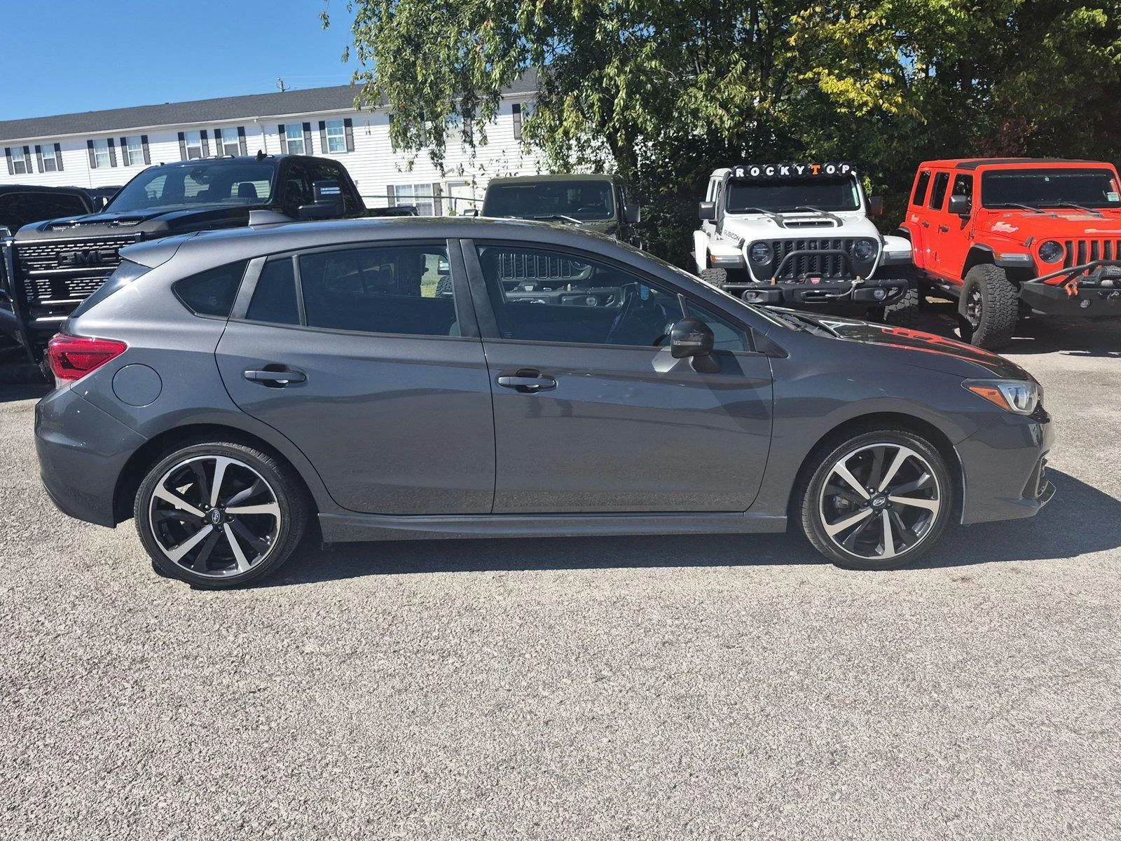 Used 2020 Magnetite Gray Metallic Subaru Sport image 6