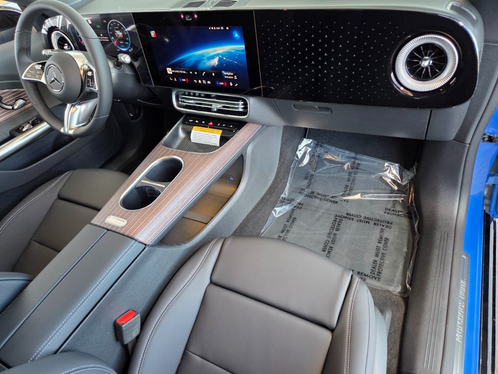 New 2027 Sky Blue Metallic Mercedes-Benz CLA 250+ Electric image 18